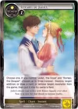 Dream of Juliet (CMF-004) — card price