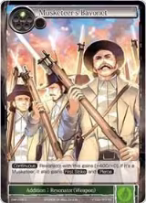 Musketeer's Bayonet (CMF-072) — card price