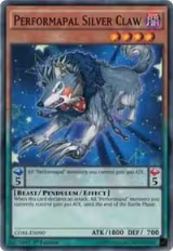 Performapal Silver Claw (CORE-EN090), Clash of Rebellions — Yu-Gi-Oh! card price