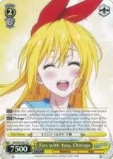 Ties with You, Chitoge (NK/W30-E012 U) — card price