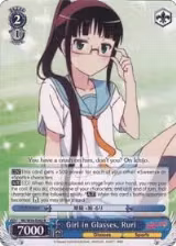 Girl in Glasses, Ruri (NK/W30-E082 R) — card price