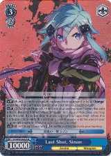 Last Shot, Sinon (Parallel Foil) (SAO/SE23-E24 R) — card price