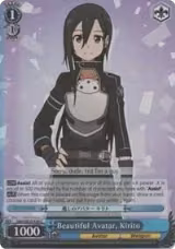 Beautiful Avatar, Kirito (Parallel Foil) (SAO/SE23-E30 C) — card price