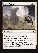 Sheer Drop (9) — card price