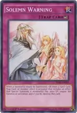 Solemn Warning (SDSE-EN039) — card price