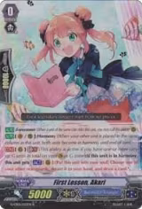 First Lesson, Akari (RR Foil) (G-CB01/022EN) — card price