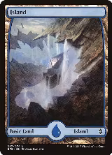Island (257) - Full Art (257) — card price