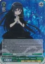 "For Madoka's Sake" Homura (SP) (MM/W35-E026SP SP) — card price