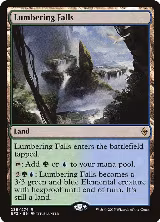 Lumbering Falls (239) — card price