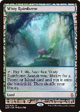 Misty Rainforest (25), Zendikar Expeditions — Magic card price