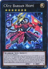 CXyz Barian Hope (MP15-EN189) — card price