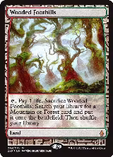 Wooded Foothills (19), Zendikar Expeditions — Magic card price