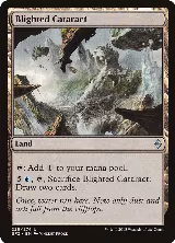 Blighted Cataract (229), Battle for Zendikar — Magic card price