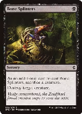 Bone Splinters (105) — card price