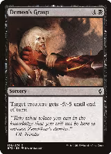 Demon's Grasp (108), Battle for Zendikar — Magic card price