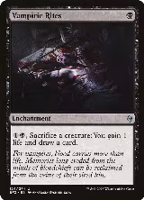 Vampiric Rites (124), Battle for Zendikar — Magic card price