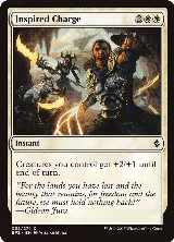 Inspired Charge (32), Battle for Zendikar — Magic card price