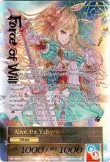 Alice, the Girl in the Looking Glass // Alice, the Valkyrie of Fairy Tales (Full Art) (SKL-093/J), The Seven Kings of the Lands — Force of Will card price