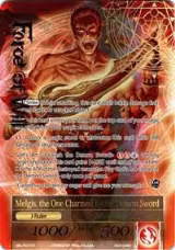 Melgis, the Flame King // Melgis, the One Charmed by the Demon Sword (Full Art) (SKL-027/J), The Seven Kings of the Lands — Force of Will card price