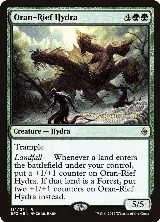 Oran-Rief Hydra (181), Prerelease Cards — Magic card price