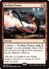 Radiant Flames (151), Prerelease Cards — Magic card price