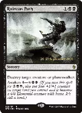 Ruinous Path (123), Prerelease Cards — Magic card price
