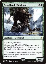 Woodland Wanderer (198), Prerelease Cards — Magic card price