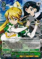 Virtual and Reality, Leafa & Suguha (SAO/S26-E022 RR) — card price