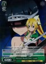 Virtual World Girl, Leafa (SR) (SAO/S26-E025S SR) — card price
