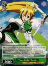 "Speedholic" Leafa (SAO/S26-E027 U) — card price