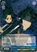 Kirito's Unshakable Belief (SAO/S26-E066 R) — card price