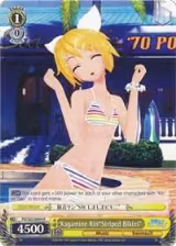 Kagamine Rin"Striped Bikini" (PD/S22-E004 R) — card price