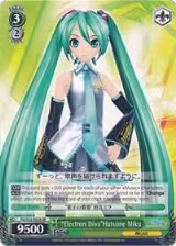 "Electron Diva"Hatsune Miku (PD/S22-E026 RR) — card price