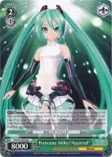 Hatsune Miku"Append" (PD/S22-E038 U) — card price