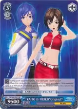 KAITO & MEIKO"Original" (PD/S22-E077 RR), Hatsune Miku -Project DIVA- f — Weiß Schwarz card price
