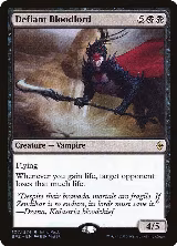Defiant Bloodlord (107), Unique and Miscellaneous Promos — Magic card price