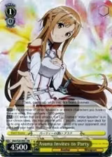 Asuna Invites to Party (SAO/S20-E001 RR) — card price