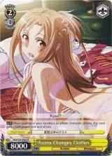 Asuna Changes Clothes (SAO/S20-E005 R) — card price