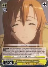 Asuna Replies to a Proposal (SAO/S20-E012 U) — card price