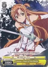 Asuna - Start of the Battle (SAO/S20-E017 C) — card price