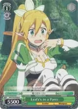 Leafa's in a Panic (SAO/S20-E039 C) — card price