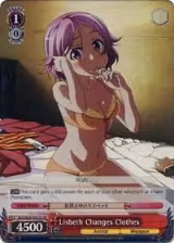Lisbeth Changes Clothes (SR) (SAO/S20-E052S SR) — card price