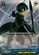 "Black Swordsman" Kirito (RRR) (SAO/S20-E077R RRR) — card price