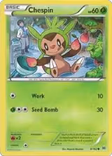 Chespin (8) (8/162) — card price