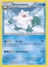 Abomasnow (40/162) — card price