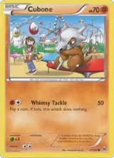 Cubone (77/162) — card price