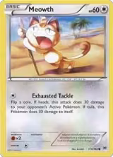 Meowth (114/162) — card price