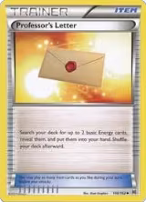 Professor's Letter (146/162) — card price