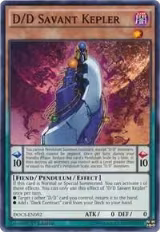 D/D Savant Kepler (DOCS-EN092), Dimension of Chaos — Yu-Gi-Oh! card price