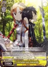 In the Sunlight Forest, Asuna & Kirito (SAO/S26-PE02 PR) — card price